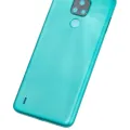 Back cover Glass For Motorola Moto E7 (XT2095 / 2020) (Aqua Blue)