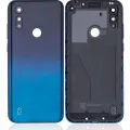 Back cover Glass For Motorola Moto E6S (XT2053 / 2020) (Peacock Blue)