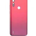 Back cover Glass For Motorola Moto E6S (XT2053 / 2020) (Sunrise Red)