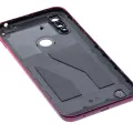 Back cover Glass For Motorola Moto E6S (XT2053 / 2020) (Sunrise Red)
