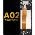 LCD Assembly With Frame For Samsung Galaxy A02 (A022F / 2020) (Refurbished) (All Colors)
