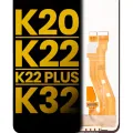 LCD Assembly Without Frame For LG K20 (2020) / K22 / K22 Plus (K220) / K32 (Refurbished) (Black)