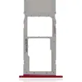 Single Sim Card Tray For LG K22 (2020) (Red)