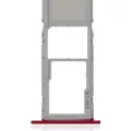 Single Sim Card Tray For LG K22 (2020) (Red)