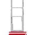 Dual Sim Card Tray For LG K42 (2020) / K52 (2020) (Red)