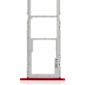 Dual Sim Card Tray For LG K42 (2020) / K52 (2020) (Red)