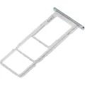 Dual Sim Card Tray For LG K42 (2020) / K52 (2020) (Silver)
