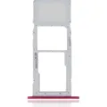 Single Sim Card Tray For LG K42 (2020) / K52 (2020) (Red)
