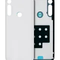 Back cover Glass For Motorola Moto G Fast (XT2045-3 / 2020) (Pearl White)