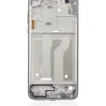 Mid-Frame Housing (With Hard Button) For Motorola Moto G Fast (XT2045-3 / 2020) (Pearl White)