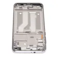 Mid-Frame Housing (With Hard Button) For Motorola Moto G Fast (XT2045-3 / 2020) (Pearl White)