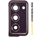Back Camera Lens With Cover Bezel Ring For Samsung Galaxy Z Fold 2 5G (F916) (Mystic Bronze)