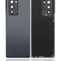 Back Cover Glass With Camera Lens For Samsung Galaxy Z Fold 2 5G (Premium) (Mystic Black)