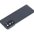 Back Cover Glass With Camera Lens For Samsung Galaxy Z Fold 2 5G (Premium) (Mystic Black)