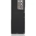 Back Cover Glass With Camera Lens For Samsung Galaxy Z Fold 2 5G (Aftermarket Plus) (Mystic Black)