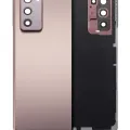 Back Cover Glass With Camera Lens For Samsung Galaxy Z Fold 2 5G (Aftermarket Plus) (Mystic Bronze)