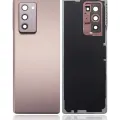 Back Cover Glass With Camera Lens For Samsung Galaxy Z Fold 2 5G (Aftermarket Plus) (Mystic Bronze)