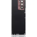 Back Cover Glass With Camera Lens For Samsung Galaxy Z Fold 2 5G (Aftermarket Plus) (Mystic Bronze)