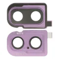 Back Camera Lens With Bracket / Bezel For Samsung Galaxy Z Flip 4G (F700) / Z Flip 5G (F707) (Mirror Purple）