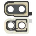 Back Camera Lens With Bracket / Bezel For Samsung Galaxy Z Flip 4G (F700) / Z Flip 5G (F707) (Mirror Gold）