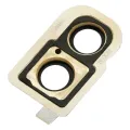 Back Camera Lens With Bracket / Bezel For Samsung Galaxy Z Flip 4G (F700) / Z Flip 5G (F707) (Mirror Gold）
