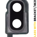 Back Camera Lens With Bracket / Bezel For Samsung Galaxy Z Flip 4G (F700) / Z Flip 5G (F707) (Mystic Gray)