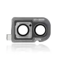 Back Camera Lens With Bracket / Bezel For Samsung Galaxy Z Flip 4G (F700) / Z Flip 5G (F707) (Mystic Gray)