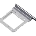 Single Sim Card Tray For Samsung Galaxy Z Flip 4G (F700) / Z Flip 5G (F707) (Mirror Black)