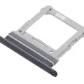 Single Sim Card Tray For Samsung Galaxy Z Flip 4G (F700) / Z Flip 5G (F707) (Mirror Black)