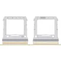 Single Sim Card Tray For Samsung Galaxy Z Flip 4G (F700) / Z Flip 5G (F707) (Mirror Gold)