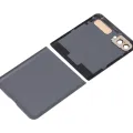 Top & Bottom Back Cover Glass With Camera Lens For Samsung Galaxy Z Flip 4G (F700) / Z Flip 5G (F707) (Aftermarket Plus) (Mirror Gold)