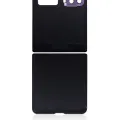 Top & Bottom Back Cover Glass With Camera Lens For Samsung Galaxy Z Flip 4G (F700) / Z Flip 5G (F707) (Aftermarket Plus) (Mirror Purple)