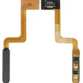 Fingerprint Reader With Flex Cable For Samsung Galaxy Z Flip 4G (F700) / Z Flip 5G (F707) (Mirror Black)