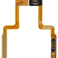 Fingerprint Reader With Flex Cable For Samsung Galaxy Z Flip 4G (F700) / Z Flip 5G (F707) (Mirror Gold)