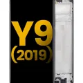 LCD Assembly With Frame For Huawei Y9 (2019) (Refurbished) (Midnight Black)