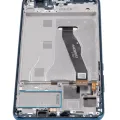 LCD Assembly With Frame For Huawei Y9 (2019) (Refurbished) (Sapphire Blue)