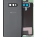 Задня кришка зі склом камери для Samsung Galaxy S10e (Service Pack) (Prism Black)