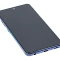LCD Assembly With Frame For LG Q92 5G / Q920 (Refurbished) (Black)