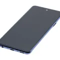 LCD Assembly With Frame For LG Q92 5G / Q920 (Refurbished) (Black)
