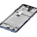 LCD Assembly With Frame For LG Q92 5G / Q920 (Refurbished) (Black)