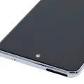 LCD Assembly With Frame For LG Q92 5G / Q920 (Refurbished) (Silver)