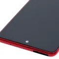 LCD Assembly With Frame For LG Q92 5G / Q920 (Refurbished) (Red)