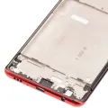 LCD Frame For LG Q92 5G / Q920 (Red)
