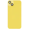 Back Glass w/ MagSafe Magnet & NFC & Flashlight Flex For iPhone 14 Plus (Aftermarket) (No Logo) (Yellow)