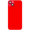 Back Glass w/ MagSafe Magnet For iPhone 14 Plus (Used OEM Pull: Grade A) (Red)