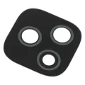 Back Camera Lens (Glass Only) With Adhesive For Motorola Moto E7 Plus (XT2081 / 2020) (Black)