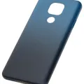 Back cover Glass For Motorola Moto E7 Plus (XT2081 / 2020) (Navy Blue)