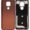 Back cover Glass For Motorola Moto E7 Plus (XT2081 / 2020) (Amber Bronze)