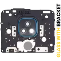 Back Camera Lens With Bracket For Motorola Moto E7 Plus (XT2081 / 2020) (Navy Blue)