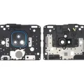 Back Camera Lens With Bracket For Motorola Moto E7 Plus (XT2081 / 2020) (Navy Blue)